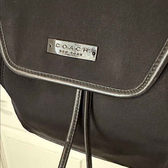 COACH NEOPRENE AND LEATHER BACKPACK NWOT - Picture 2 of 9